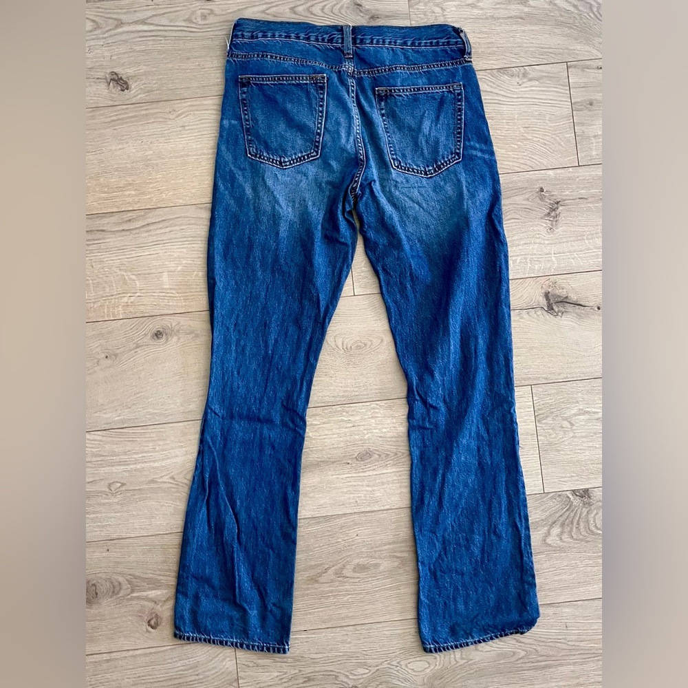 Old Navy Men's Straight Blue Jeans 34x34 Waist - Picture 2 of 3